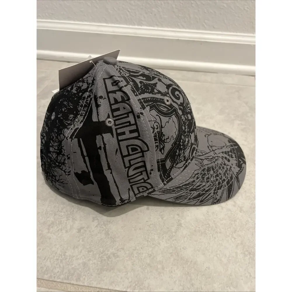Vintage Death Clutch Brock Lesner Black Hat UFC Cap Tek Flex Y2K WWE NWT